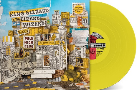 King Gizzard & the Lizard Wizard/Sketches of Brunswick East (Yellow Vinyl)@Injection Molded PET Ecosonic LP