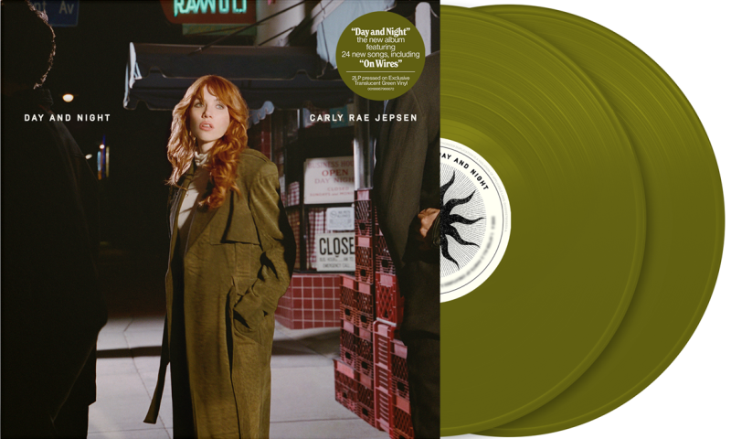 Carly Rae Jepsen/Day & Night (Translucent Forest Green Vinyl)@Indie Exclusive@2LP
