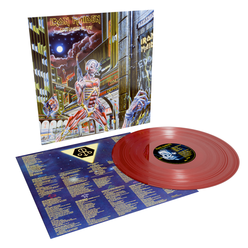 Iron Maiden/Somewhere in Time (Oxblood Vinyl)@40th Anniversary