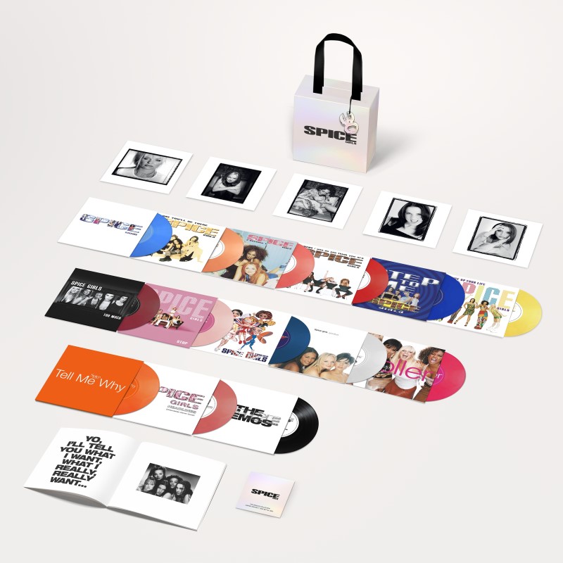 Spice Girls/The Singles Collection (Color Vinyl)@14 x 7" Box set