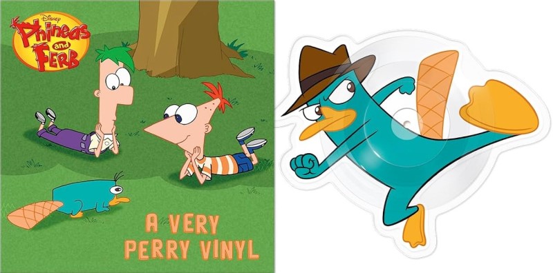 Phineas & Ferb/Perry the Platypus / There’s a Platypus Controlling Me (Die-Cut 10")