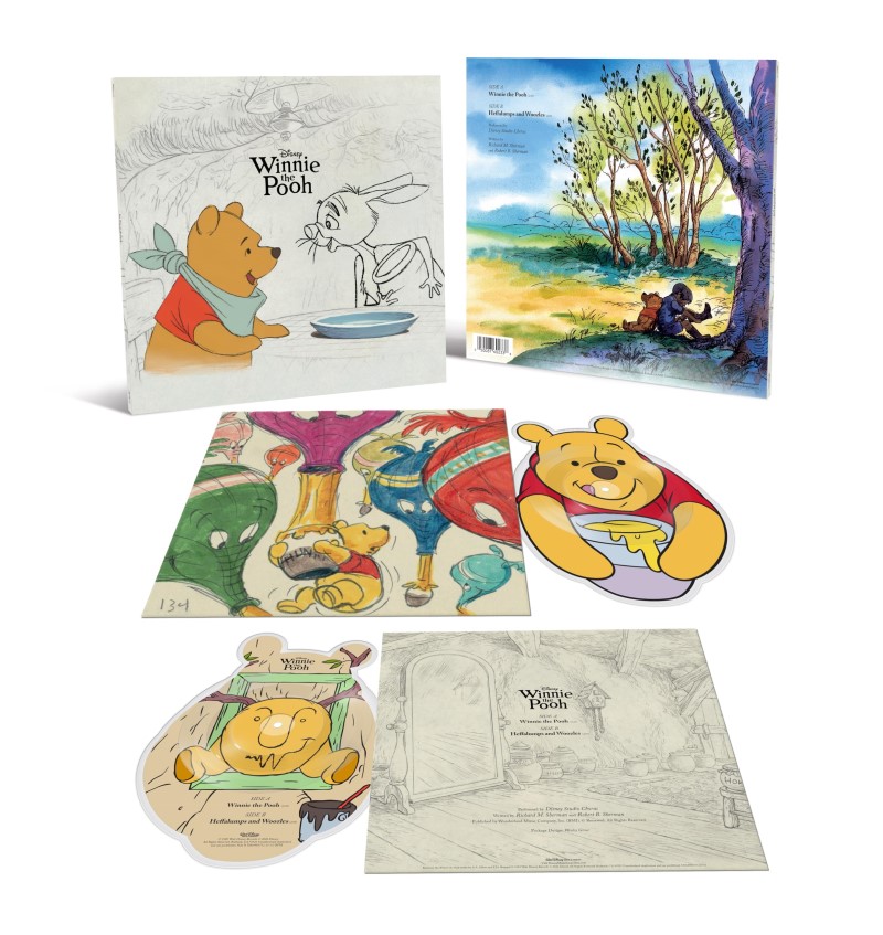 Winnie The Pooh/Winnie the Pooh / Heffalumps & Woozles (Crystal Clear Die-Cut 10")