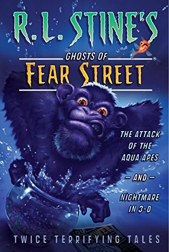 R. L. Stine/The Attack of the Aqua Apes and Nightmare in 3-D@ Twice Terrifying Tales@Bind-Up