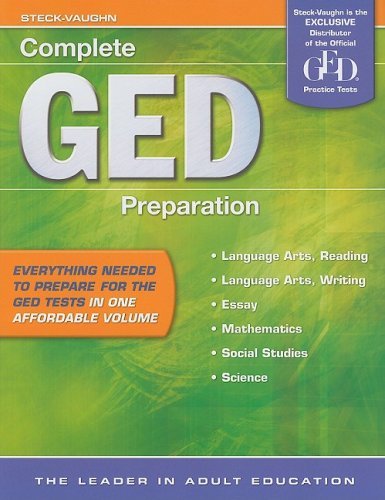 Steck Vaughn Company Ged Complete Preparation All In One Study Guide 