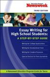 Kaplan Essay Writing For High School Students A Step By Step Guide 0003 Edition; 