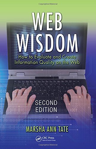 Marsha Ann Tate Web Wisdom How To Evaluate And Create Information Quality On 0002 Edition; 