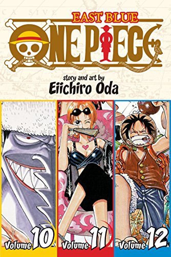 Eiichiro Oda One Piece East Blue 10 11 12 Vol. 4 (omnibus Edition) 