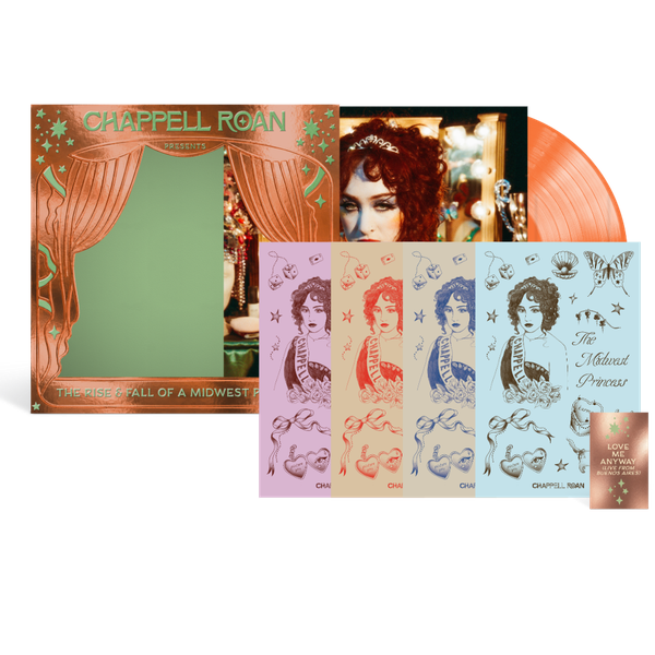 Chappell Roan/The Rise & Fall of a Midwest Princess (My Kink Is Coral Vinyl)@3-Year Anniversary@2LP w/ Etched D-side
