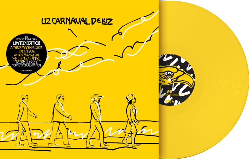 U2/Carnaval De Luz (Yellow Vinyl)@Indie Exclusive@180g