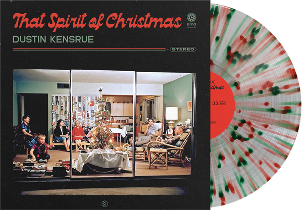 Dustin Kensrue/That Spirit of Christmas (Clear/Red/Green Splatter Vinyl)