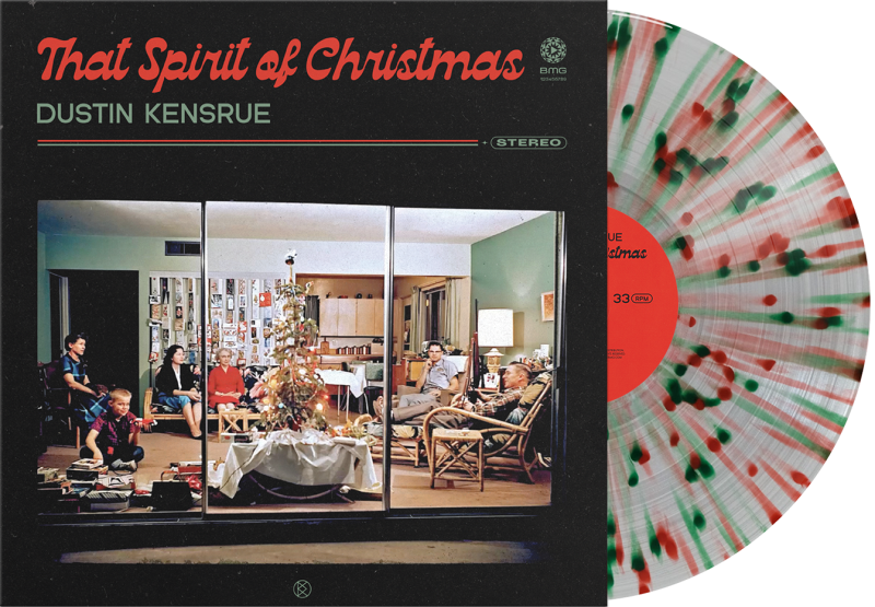 Dustin Kensrue/That Spirit of Christmas (Clear/Red/Green Splatter Vinyl)