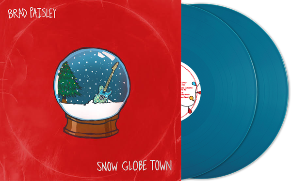 Brad Paisley/Snow Globe Town (Aqua Vinyl)@2LP