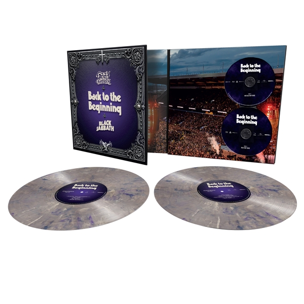 Ozzy Osbourne & Black Sabbath/Back to the Beginning (Silver & Purple Vinyl)@Indie Exclusive@2LP/Blu-Ray/4K UHD
