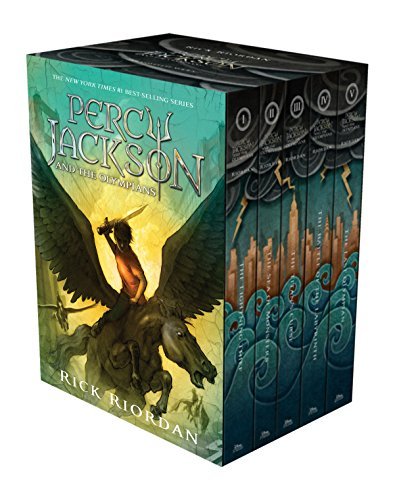 Rick Riordan Percy Jackson & The Olympians Boxed Set 