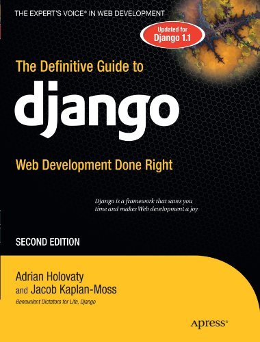 Adrian Holovaty The Definitive Guide To Django Web Development Done Right 0002 Edition; 