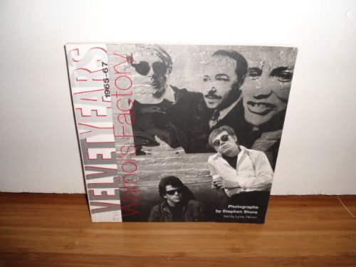 Lynne Tillman Velvet Years Warhol's Factory 1965 67 