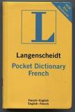 Langenscheidt Editorial Langenscheidt Pocket French Dictionary French English English French 