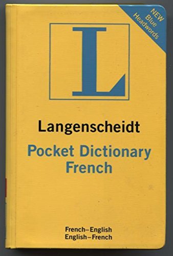 Langenscheidt Editorial Langenscheidt Pocket French Dictionary French English English French 
