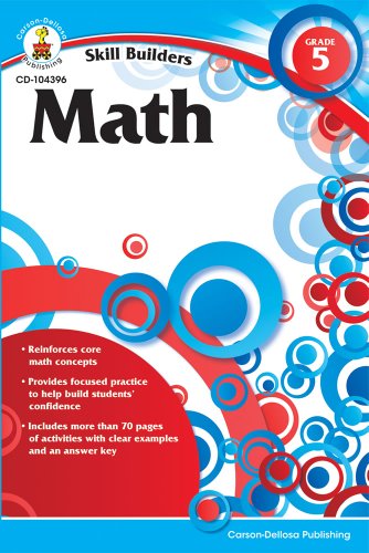 Carson Dellosa Publishing Math Grade 5 