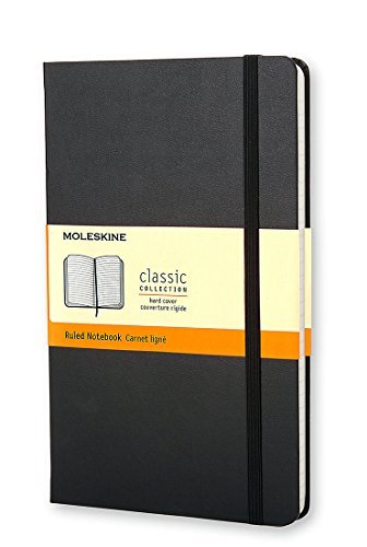 Moleskine Pocket Notebook/Ruled - Black@Hard Cover