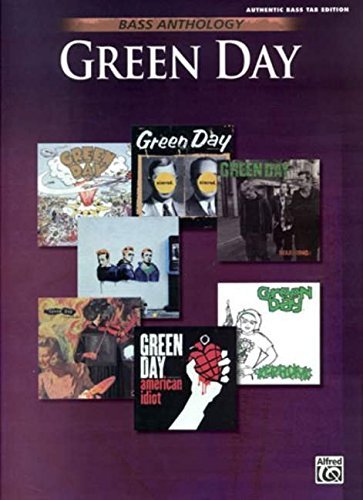 Green Day Bass Anthology Green Day Authentic Bass Tab Edit 