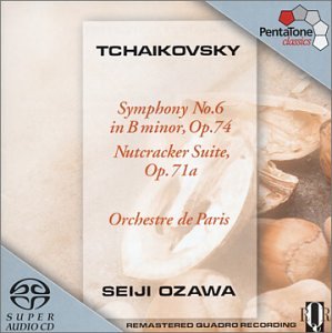 P.I. Tchaikovsky Sym 6 (bm) Nutcracker Ste Op. Sacd 6 Ch Ozawa Orch De Paris 