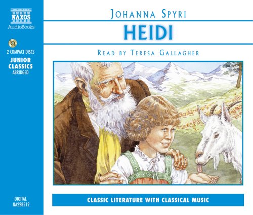 Johanna Spyri Heidi Nar By Teresa Gallagher 2 CD 