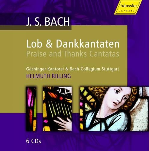 Johann Sebastian Bach/Most Beautiful Praise & Thanks@Rilling/Gachinger Kantorei Stu@6 Cd