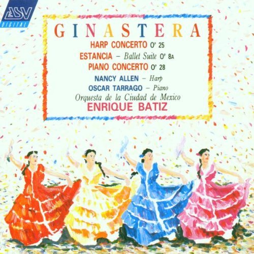 A. Ginastera Ginastera Harp Concerto; Esta Import Gbr 