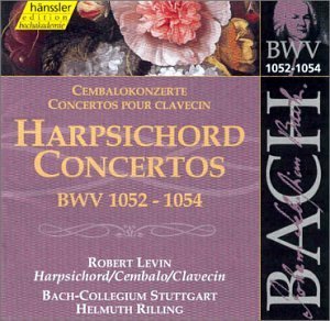 Johann Sebastian Bach/Harpsichord Concertos Bwv 1052@Levin (Hpd)@Rilling/Bach Collegium