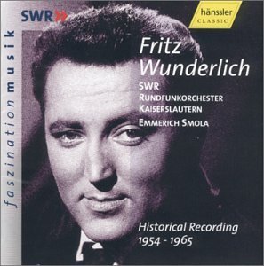 Fritz Wunderlich/Fritz Wunderlich-Songs@Wunderlich*fritz (Ten)@Smola/Swr Rad Orch