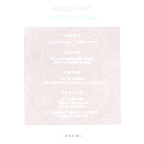 Sondeckis/Lithuanian Chamber O/Tabula Rasa@Kremer/Jarrett/Grindenko@Davies & Sondeckis/Various