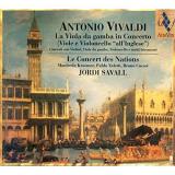 Antonio Vivaldi La Viola Da Gamba In Concerto Valetti (vn) Cocset (vc) Savall Concert Des Nations 