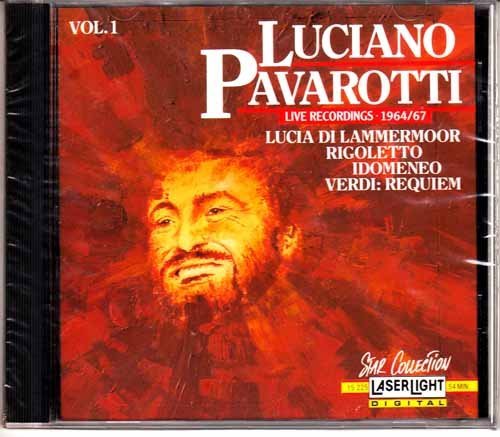 Luciano Pavarotti/Vol. 1-Live Recording 1964-67@Pavarotti (Ten)