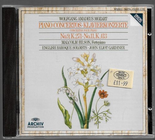 MOZART,W.A./CON PNO 9 & 11/GARDINER