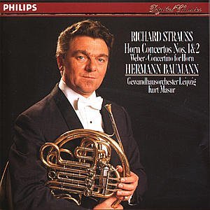Strauss/Weber/Hrn Con 1/2/Con Horn@Baumann,Hermann