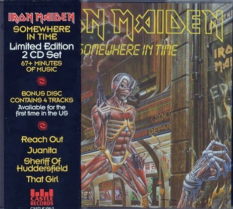 IRON MAIDEN/SOMEWHERE IN TIME