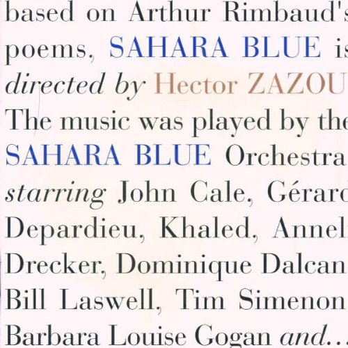 Hector Zazou/Sahara Blue@Import-Bel