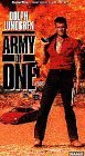 ARMY OF ONE/LUNDGREN/SEGAL/ALFONSO