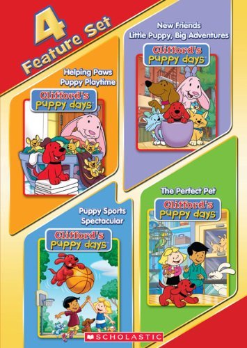 Clifford/Clifford's Puppy Days Quad@Nr/3 Dvd