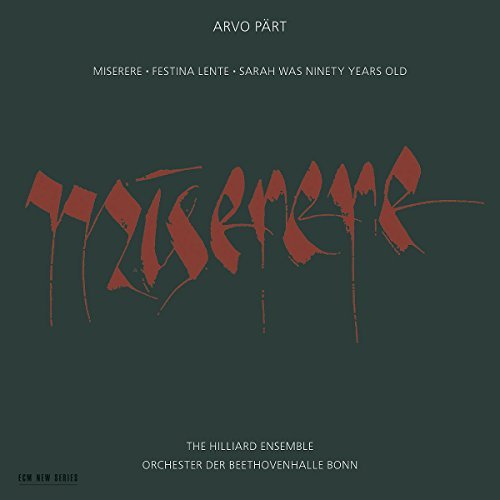 A. Part/Miserere@Davies/Beethovenhalle Orch