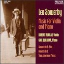 L. Sowerby/Son Vn/2 American Pieces/Son@Murray (Vn)/Quillman (Pno)