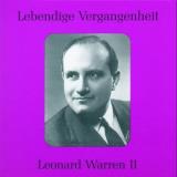 Leonard Warren Legendary Voices Warren (bar) 