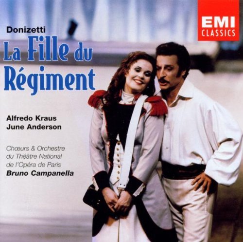 G. Donizetti Fille Du Regiment Comp Opera Kraus (ten) Anderson (sop) Campanella Paris Opera Orch 