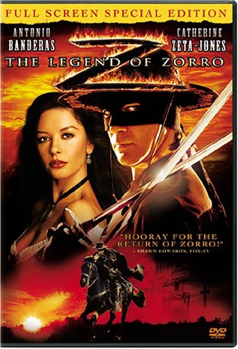 The Legend of Zorro (2005) (Full Screen Edition)/Antonio Banderas, Catherine Zeta-Jones, and Rufus Sewell@PG@DVD