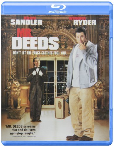 Mr. Deeds Sandler Stewart Buscemi Blu Ray Ws Pg13 
