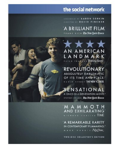 Social Network/Eisenberg/Garfield/Timberlake@Ws@Pg13/2 Dvd
