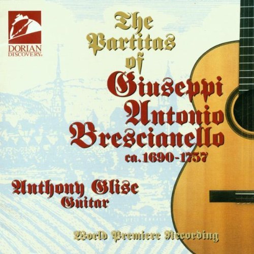 Anthony Glise Partitas Of Giuseppi Antonio B Glise*anthony (gtr) 