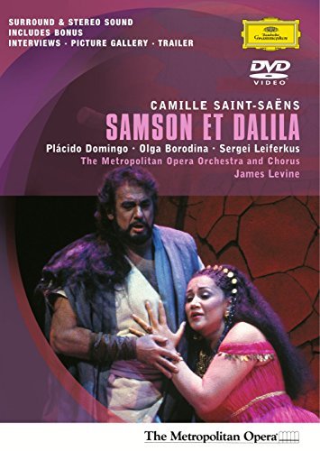 C. Saint Saens Samson Et Dalila Domingo Borodina Fink Fitch & Levine Metropolitan Orch 