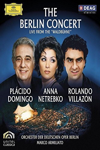Domingo/Netrebko/Villazon/Berlin Concert: Live From Wald@Blu-Ray@Domingo/Netrebko/Villazon